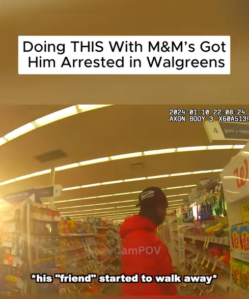 He Thought Grabbing M&M’s Was Just a Joke—Then Police Showed Up