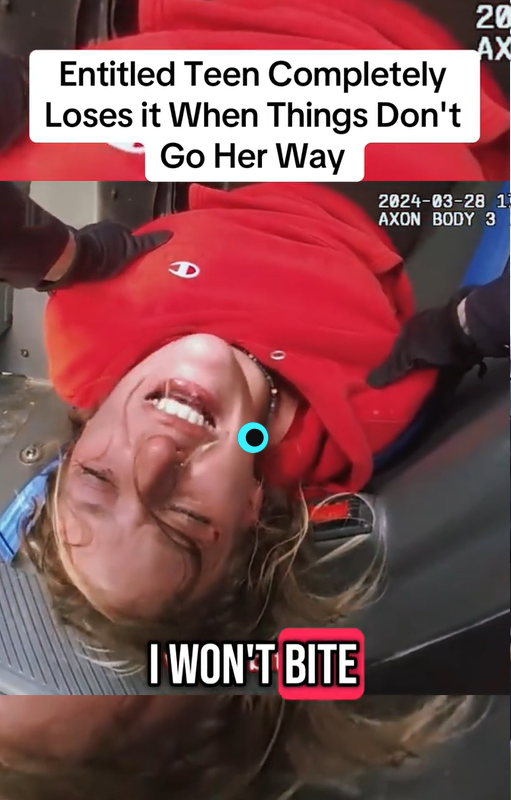 Entitled Teen Completely Loses it When Things Don’t Go Her Way