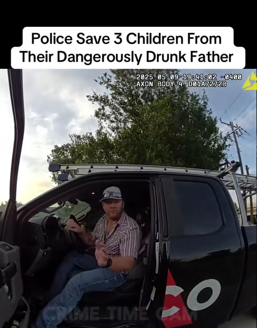 “Police Rescue 3 Kids After Their Drunk Dad’s Terrifying Driving Scare”