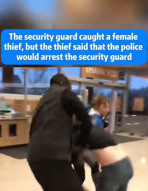 Female Thief Tries a Shocking Twist: Claims Cops Will Arrest the Security Guard Who Caught Her!