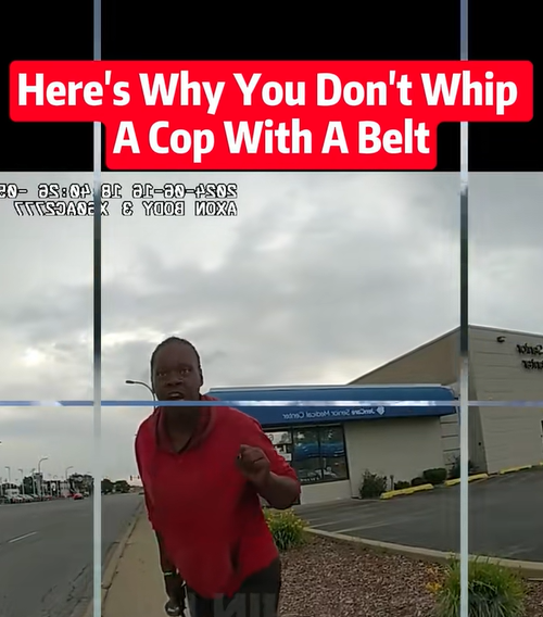 “He Tried to WHIP a Cop With a Belt… Instantly Regretted It!”