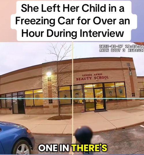 “She Left Her Child in a Freezing Car for Over an Hour… Just to Go to a Job Interview!”