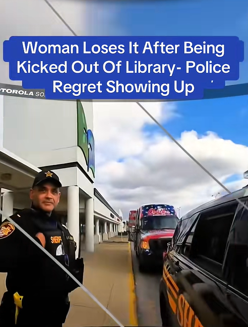 “Kicked Out of the Library?! This Woman’s Meltdown Stuns Everyone!”