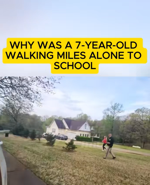 “Why Was a 7-Year-Old Forced to Walk Miles Alone to School? The Shocking Truth Revealed…”