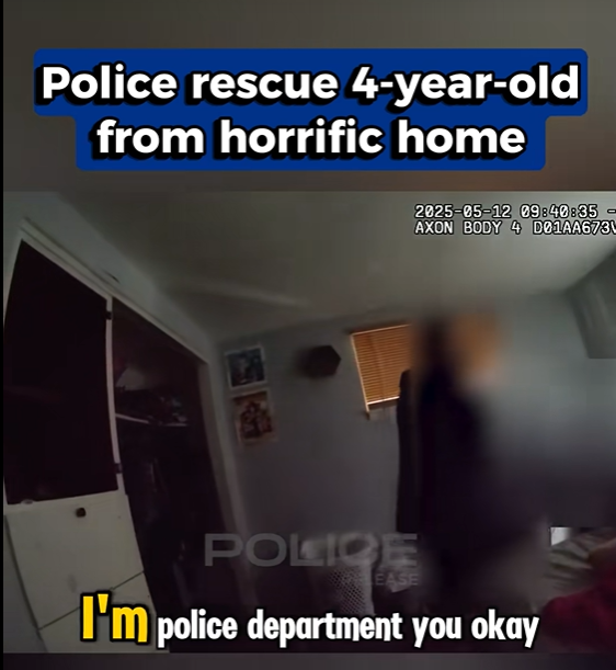 Police Rescue 4-Year-Old From Horrific Home Situation — You Won’t Believe What They Found Inside