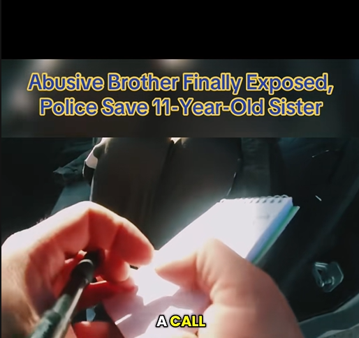 Abusive Brother’s Dark Secret Exposed – Cops’ Heroic Rescue of 11-Year-Old Sister!