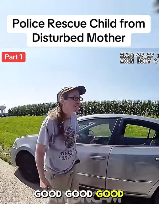 Bodycam Captures Chilling Moment Police Confront “Disturbed” Mom in Roadside Standoff! What They Found Inside Her Car Will Shock You.