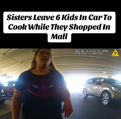 Sisters Leave 6 Kids in a Car to Cook While They Shopped in Mall