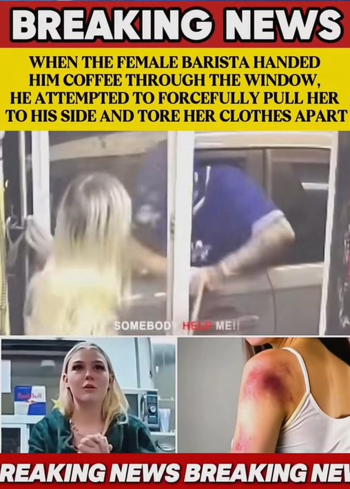 Shocking Drive-Thru Attack: Customer Caught on Camera Trying to Drag Barista Through Window