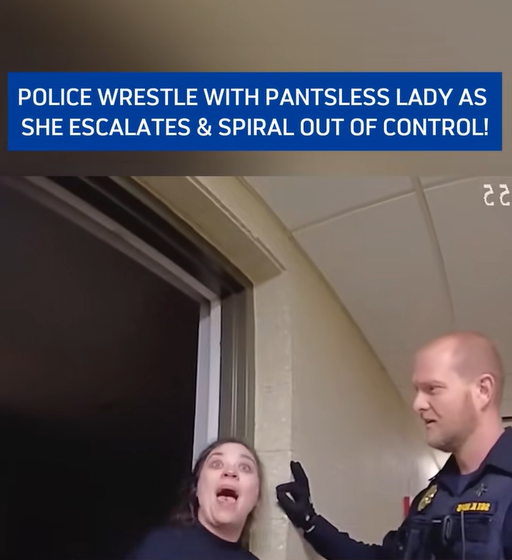 Pantsless Woman Explodes During Police Encounter