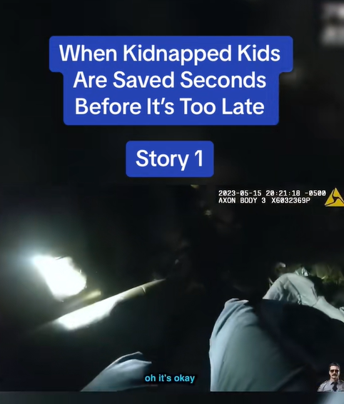 Kids Rescued Seconds Before It’s Too Late