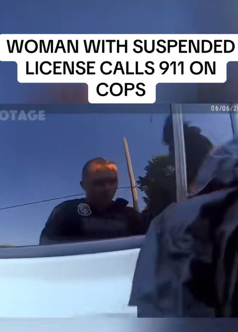 SUSPENDED DRIVER DIALS 911… ON THE POLICE!