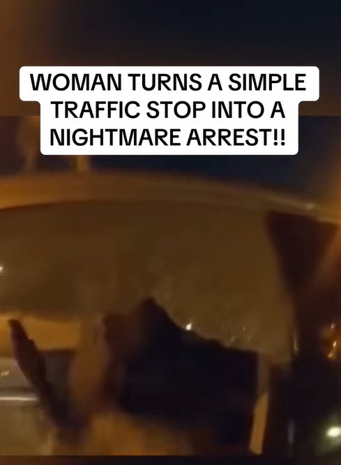 SIMPLE STOP EXPLODES INTO NIGHTMARE ARREST!
