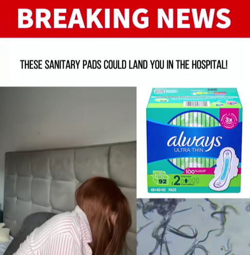Breaking News: Could Popular Sanitary Pads Be Putting Women’s Health at Risk?