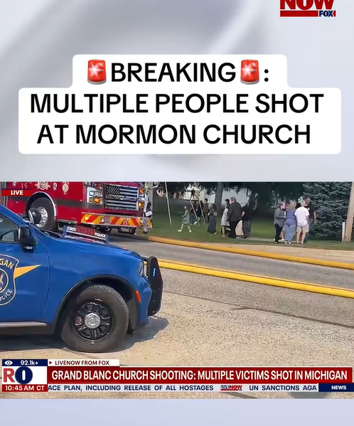 Breaking: Chaos at Mormon Church as Multiple People Sh*t in Shocking Attack