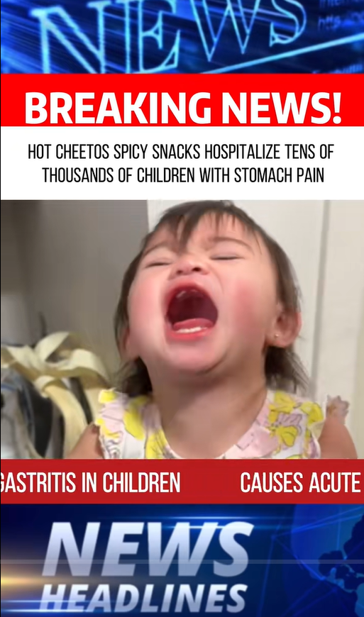 SPICY SHOCK: Hot Cheeto Crisis Hospitalizes Thousands of Children