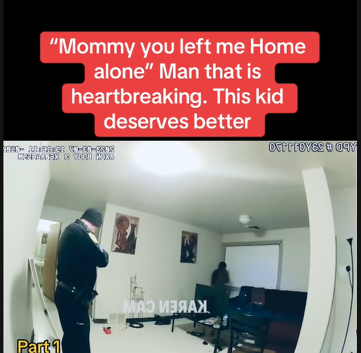 Mommy… You Left Me Home Alone