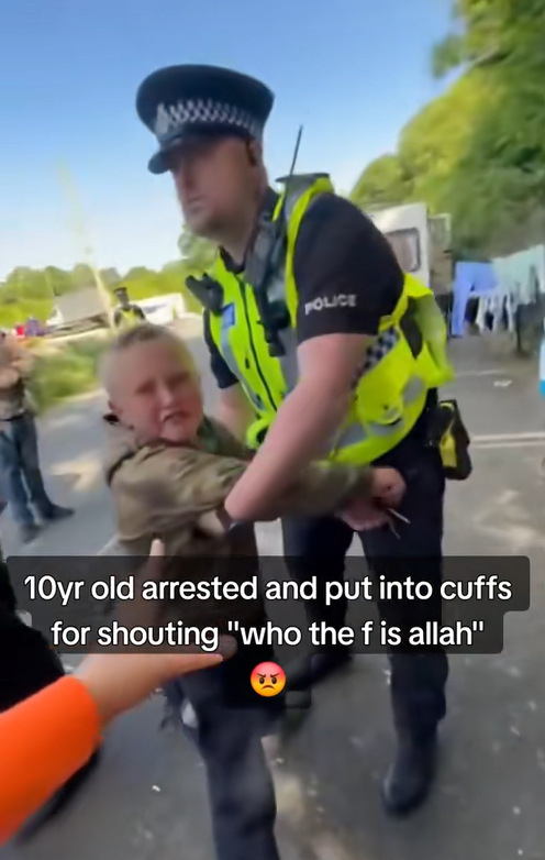 10-Year-Old Boy Arrested After Shouting Controversial Phrase at School