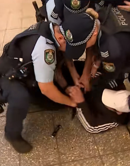 Man With Meat Cleaver Tackled and Arrested at Parramatta Station