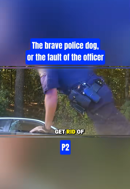 The Brave Police Dog… or the Fault of the Officer?