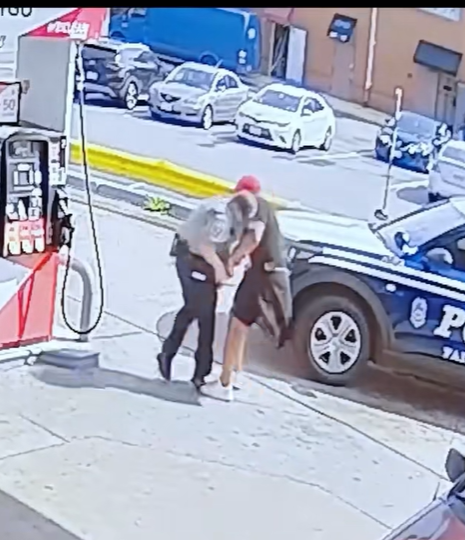 Car Thief Risks It All — Steals a Gun and Attacks Police