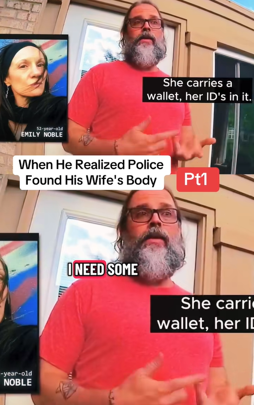 He Realized Police Found His Wife’s Body