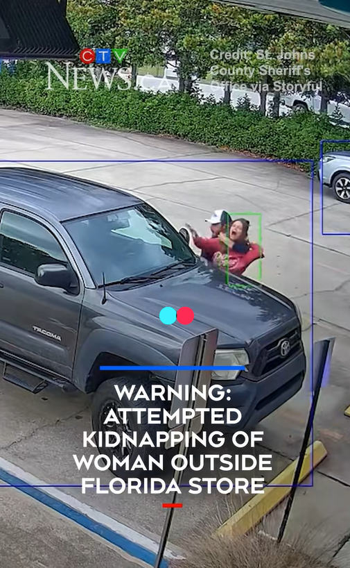 She Fought Back! Terrifying Attempted Kidnapping Outside Florida Store Caught on Camera