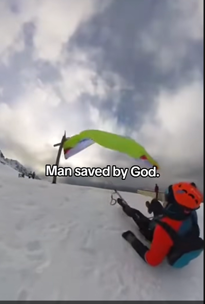 Man Saved by God After a Paragliding Crash