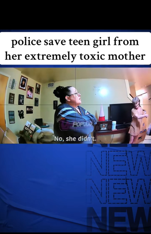 Police Save Teen Girl from Her Extremely Toxic Mother