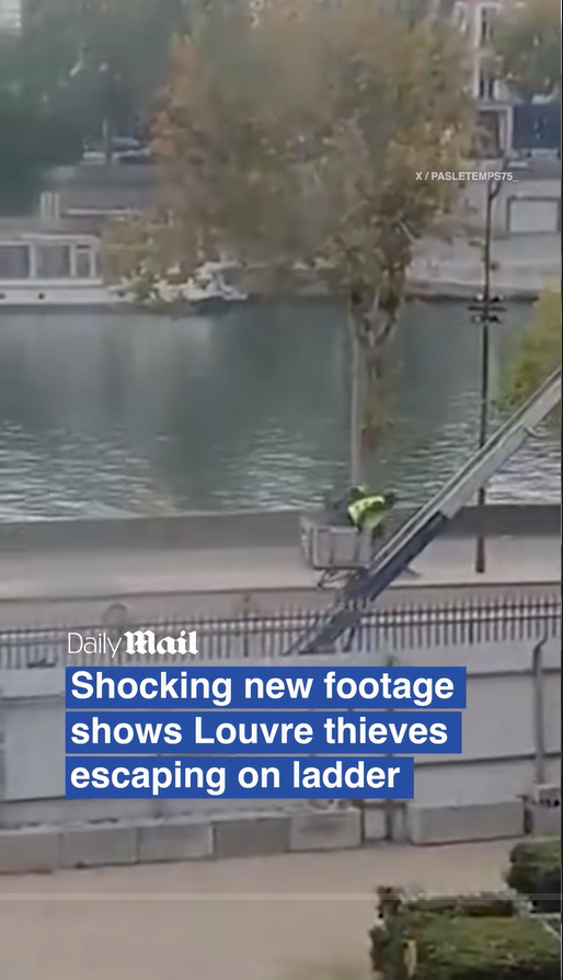 $102 Million Heist at the Louvre: The Great Escape