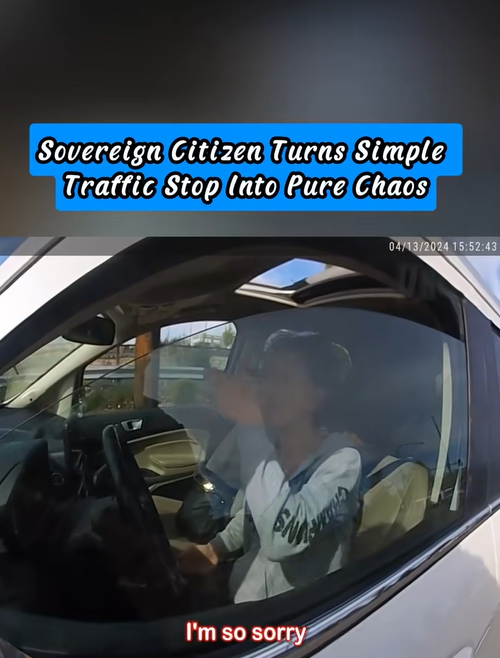 Sovereign Citizen Turns Simple Traffic Stop Into Pure Chaos