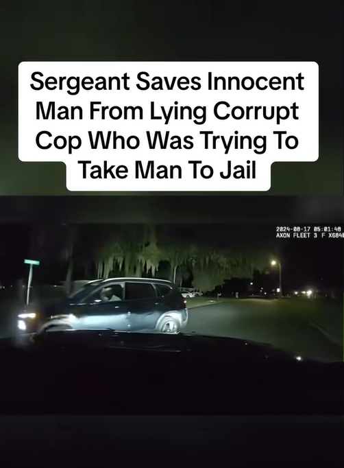 Hero Sergeant Steps In to Stop Corrupt Officer From Arresting Innocent Man