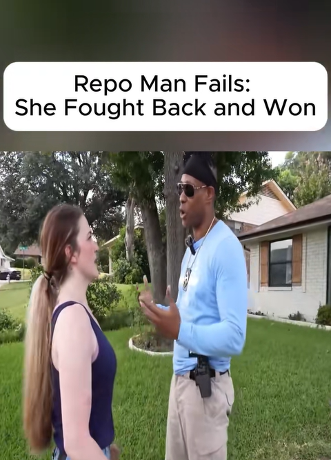 Repo Man Shocked When Woman Refuses to Back Down — She Turns the Tables Completely