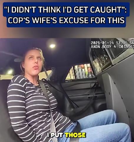 Cop’s Wife Caught Red-Handed — Her Excuse Left Everyone Speechless