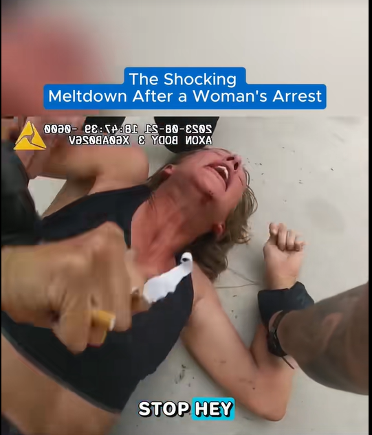 Police Bodycam Captures Intense Meltdown Moments After Woman’s Arrest — What Happens Next Leaves Everyone Speechless!
