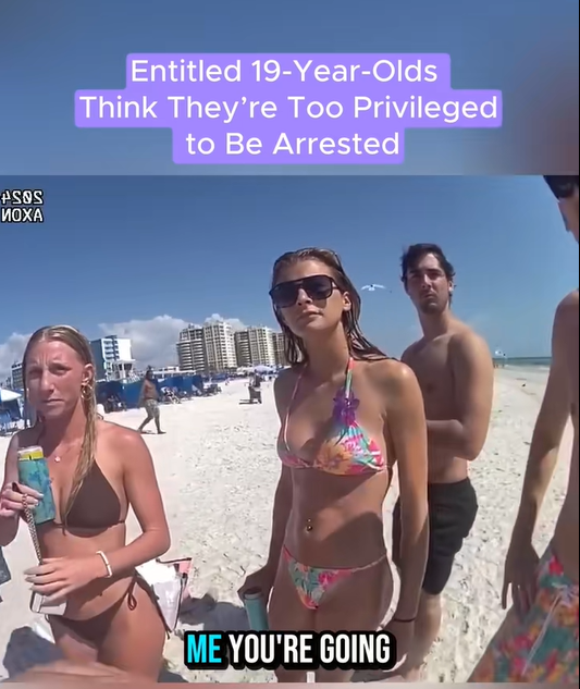 Police Confront “Too Privileged” Teens on the Beach — What Happens Next Has Everyone Talking!