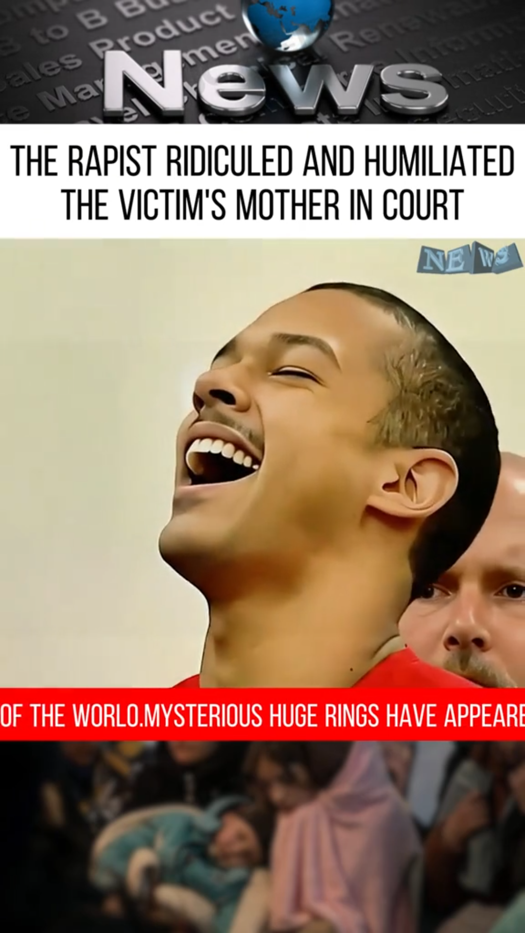 Rapist Laughs While Humiliating Victim’s Mother in Courtroom Outburst