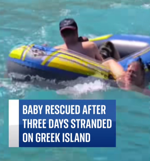 Baby Found Alive After 3 Days Alone on Remote Greek Island