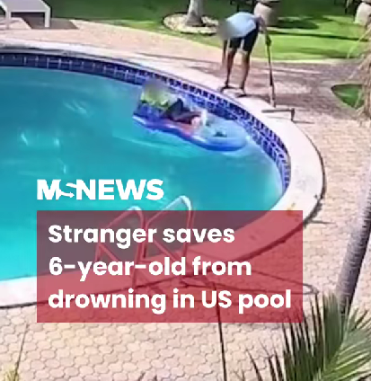 Hero Stranger Jumps In To Save 6-Year-Old From Drowning in US Pool