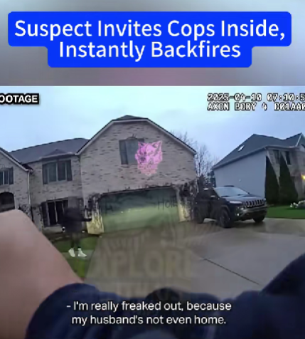 Woman Invites Police Inside to Prove Her Innocence — and Accidentally Exposes Everything 