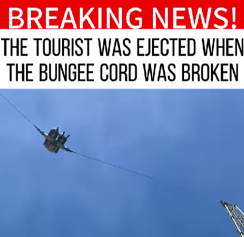 Horror at Adventure Park: Tourist Ejected Mid-Air After Bungee Cord Snaps
