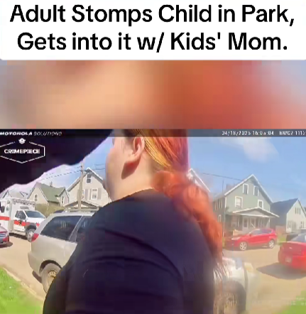 Chaos in the Park: Adult Caught St*mping Child — Furious Mom Confronts Attacker in Viral Bodycam Video