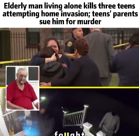 Elderly Man Defends Home from Intruders — Now Faces Lawsuit from Families of the Teens Who Broke In