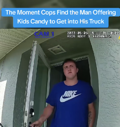 Police Confront Man Accused of Luring Kids With Candy — What Bodycam Footage Reveals Next Is Terrifying