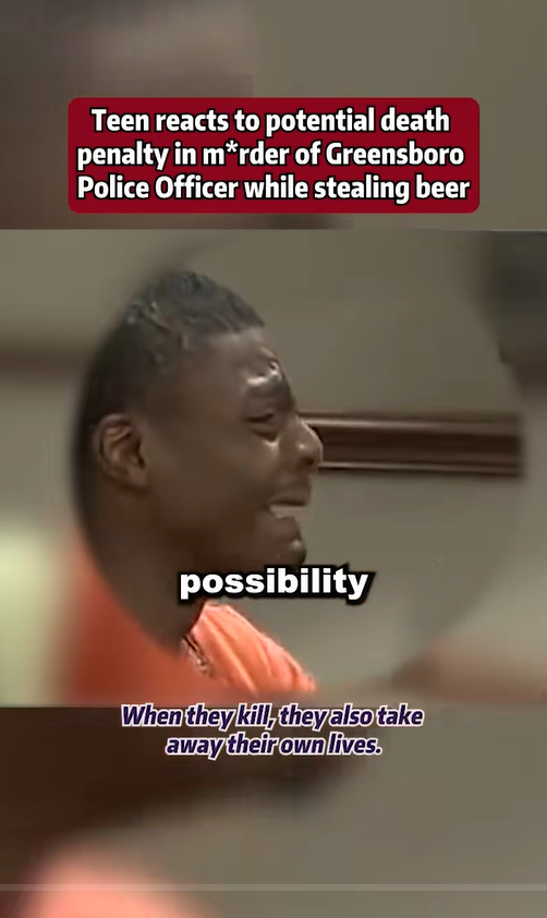 Teen Faces Death Penalty After Shocking Confession in Greensboro Officer’s M*rder