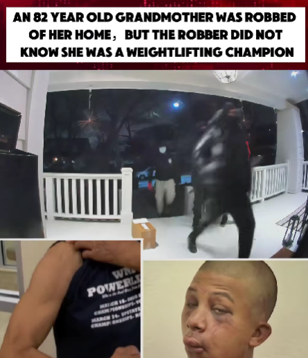 82-Year-Old Grandma Turns the Tables on Home Intruder — What Happened Next Left the Robber Shocked!