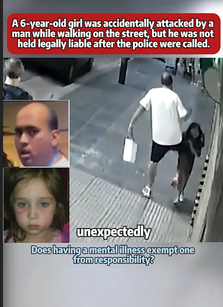 “Viral Video Sparks Outrage After Man Attacks 6-Year-Old — But Police Say He Isn’t Legally Responsible!”