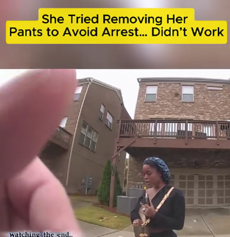 Woman Tries Unusual Tactic to Avoid Being Detained — Officers Stay Calm and Finish the Job Anyway