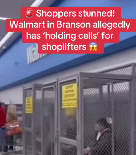 Shoppers Stunned After Claims That a Branson Walmart Uses “Holding Cells” for Suspected Shoplifters
