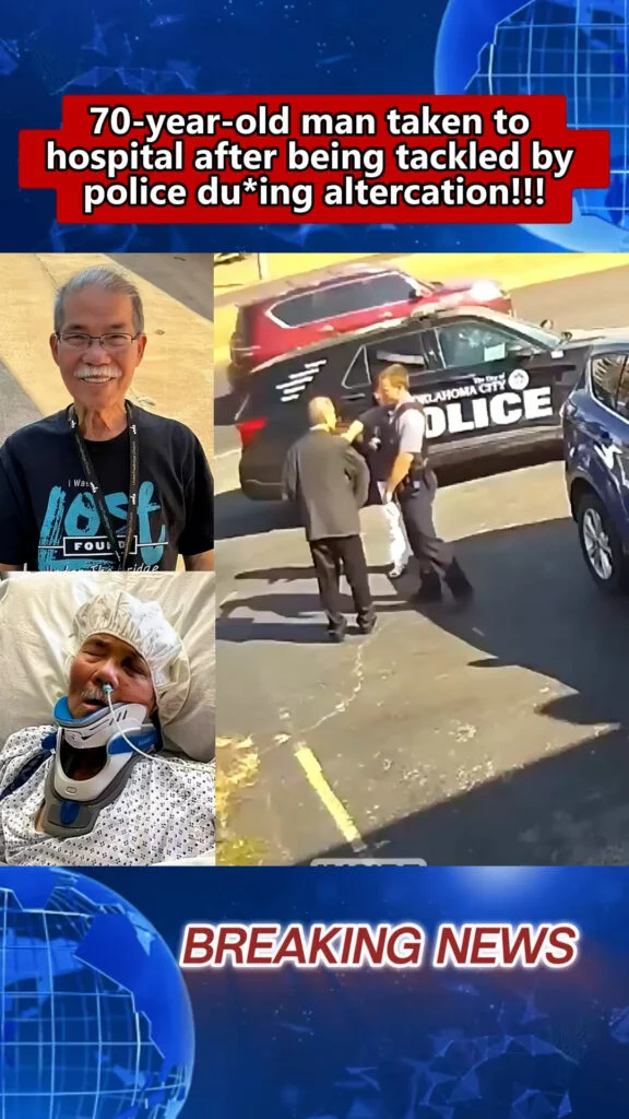 70-year-old man taken to hospital after being tackled by police during altercation